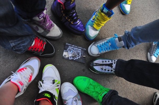 FSF bbq sneaker circle